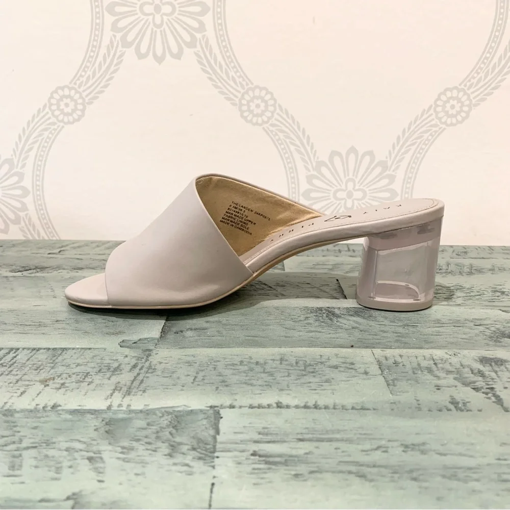 Katy Perry The Landen Shoes Beige Slide 6.5